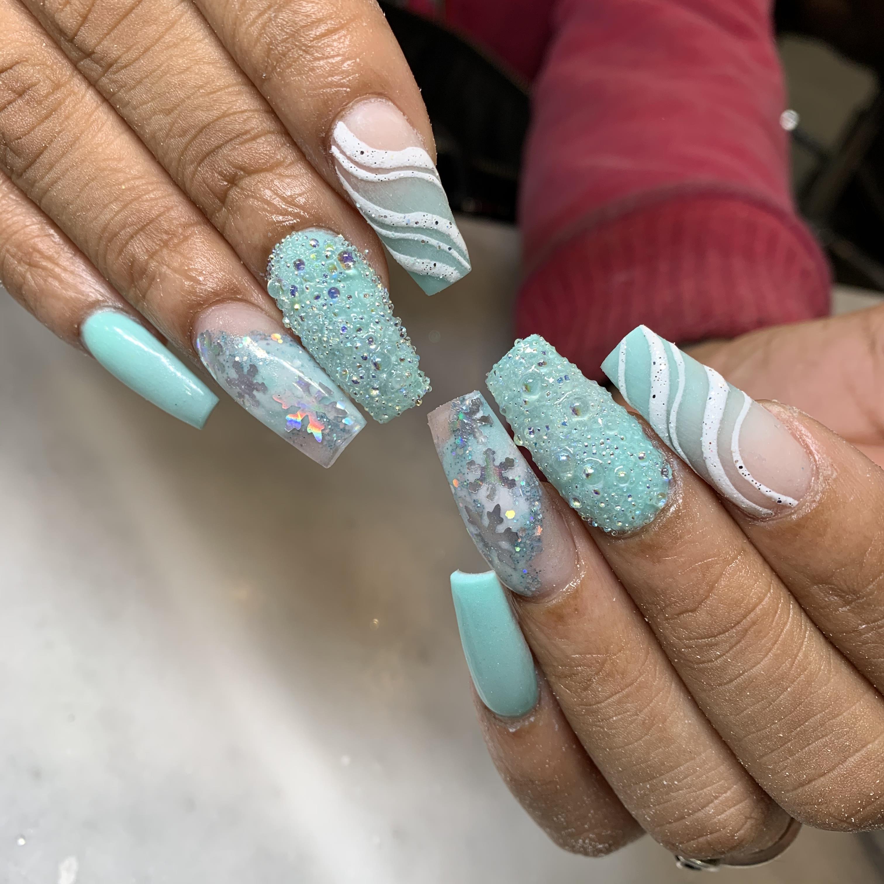 Beautiful blue butterflies 🦋 foil short nails 💅🏼 #nails  #nailsofinstagram #nailart #summernails #nailsoftheday #gelnails #spring… |  Instagram